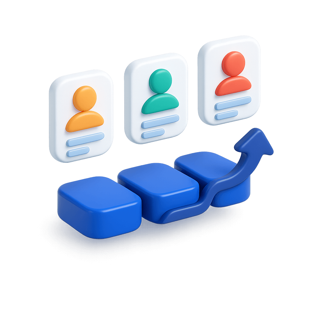 CRM & Lead Management illustration