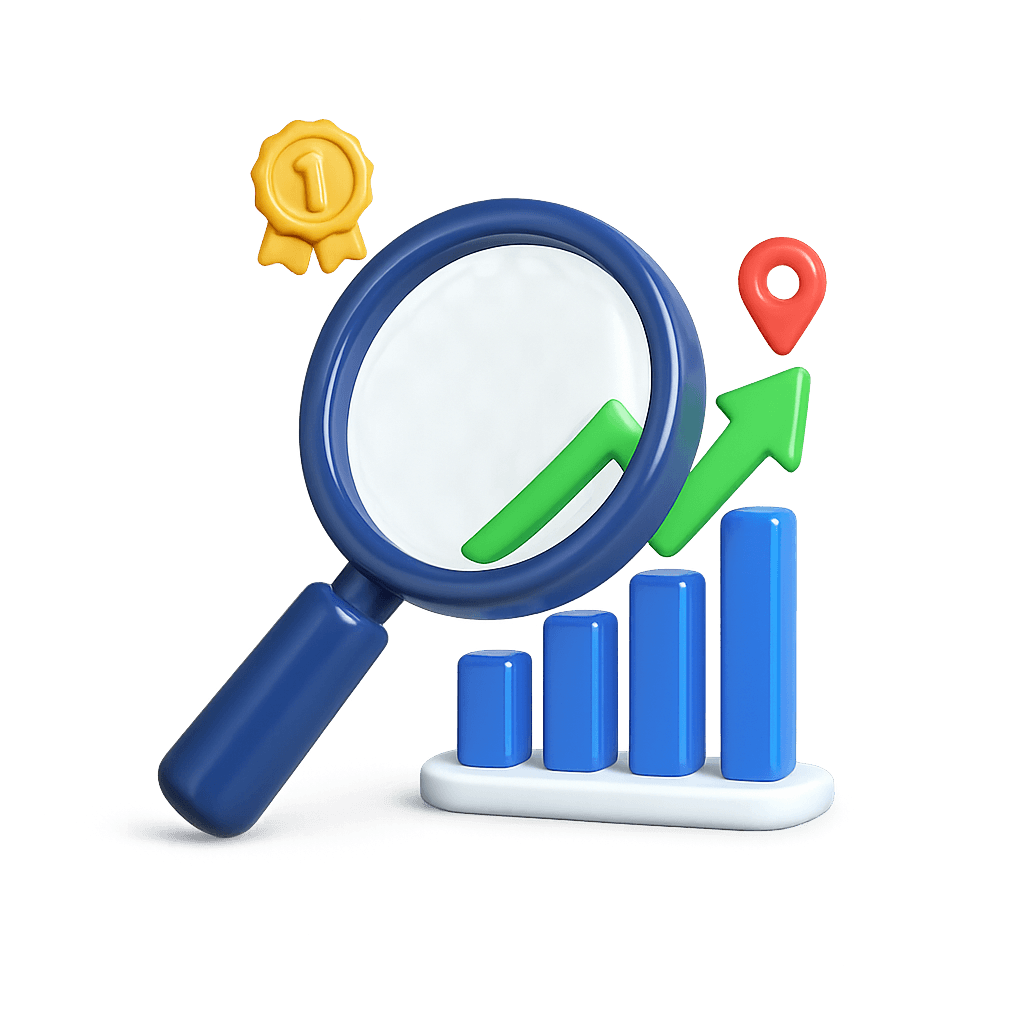 SEO & Google Rankings illustration